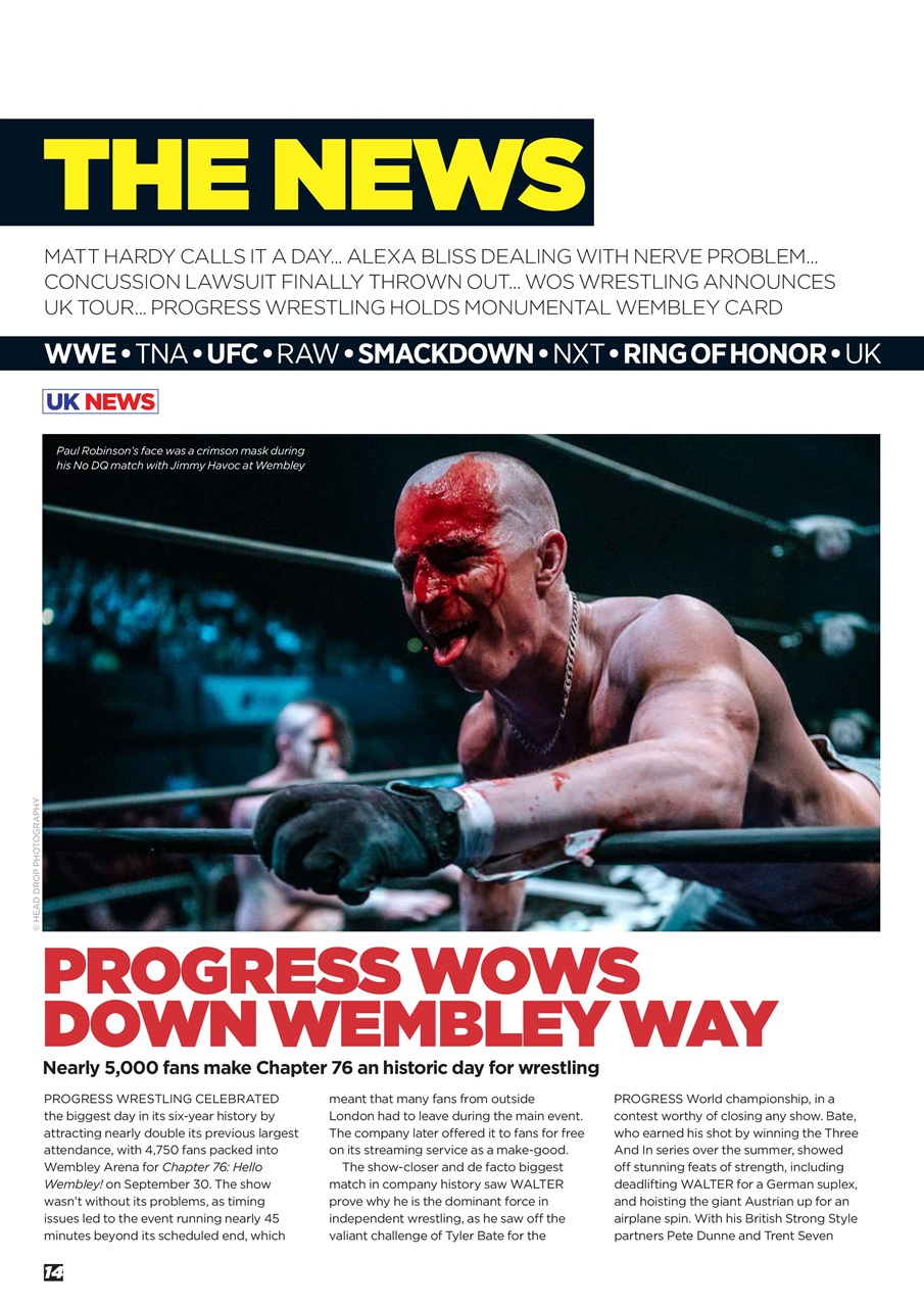 Wrestletalk Magazine Preview Pages
