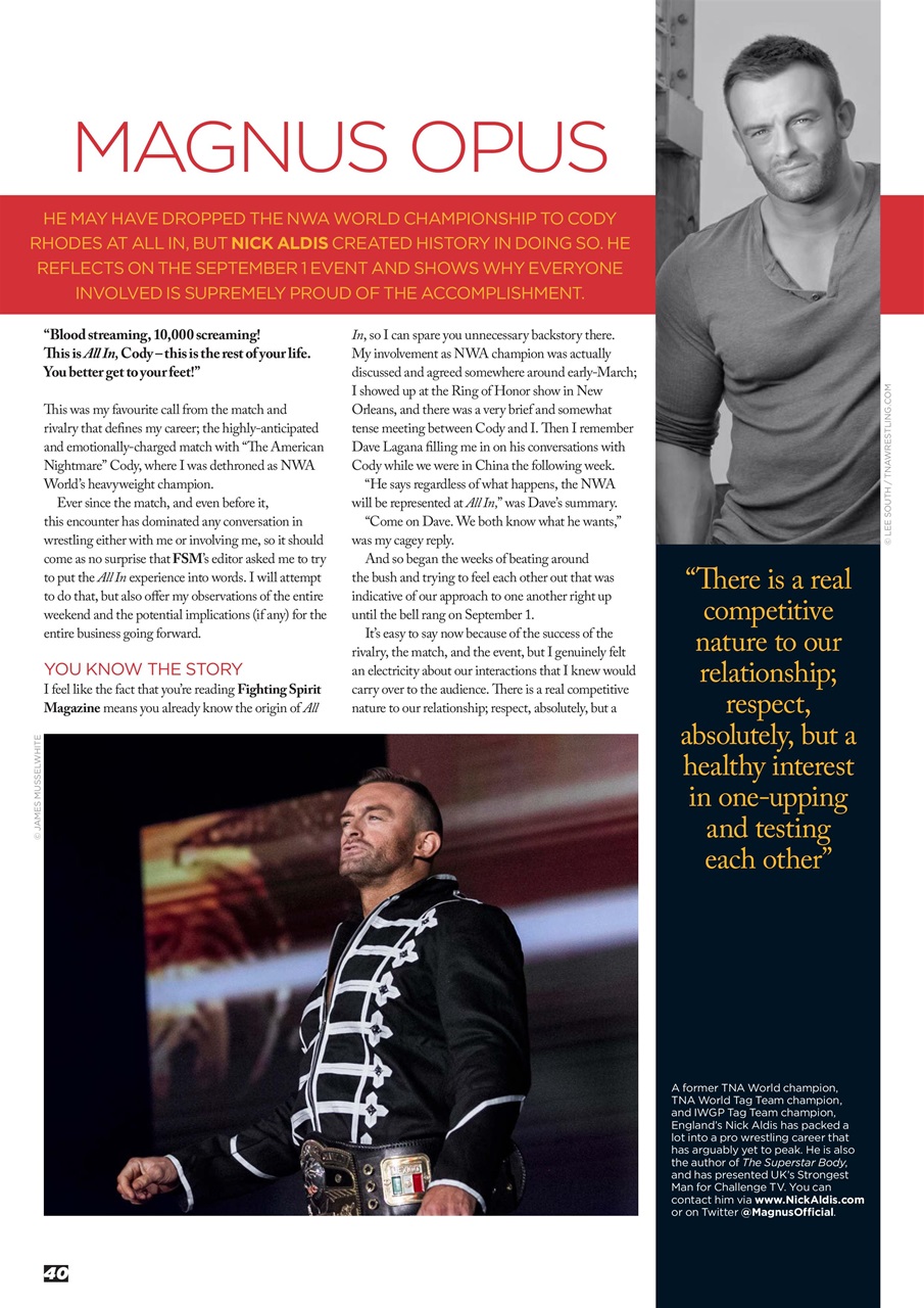 Wrestletalk Magazine Preview Pages