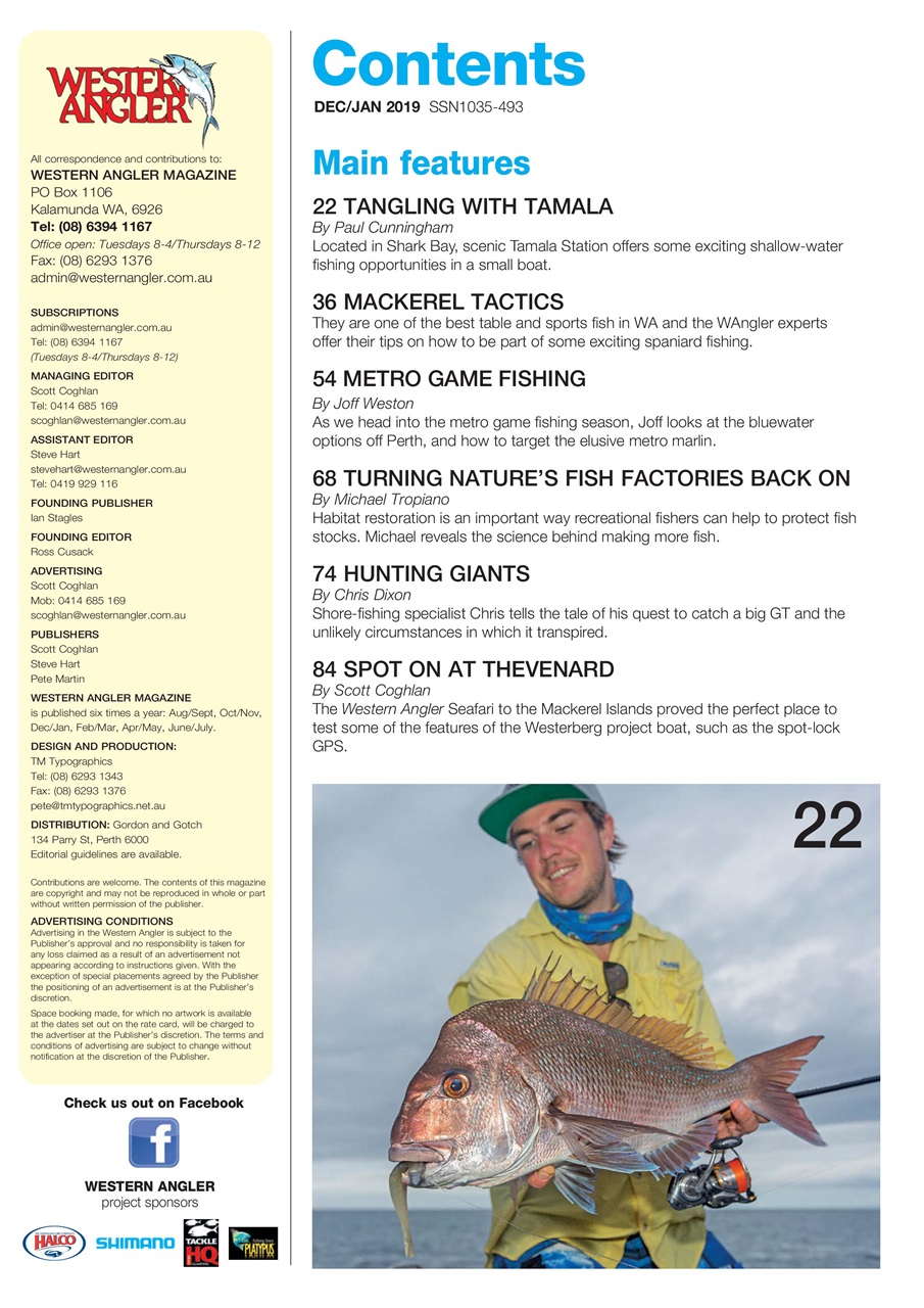 Western Angler Preview Pages