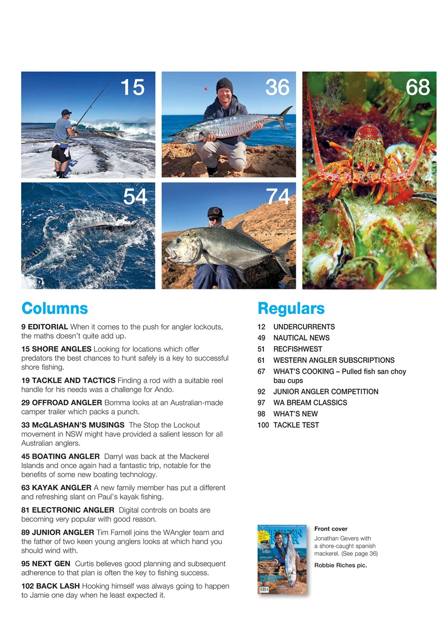 Western Angler Preview Pages