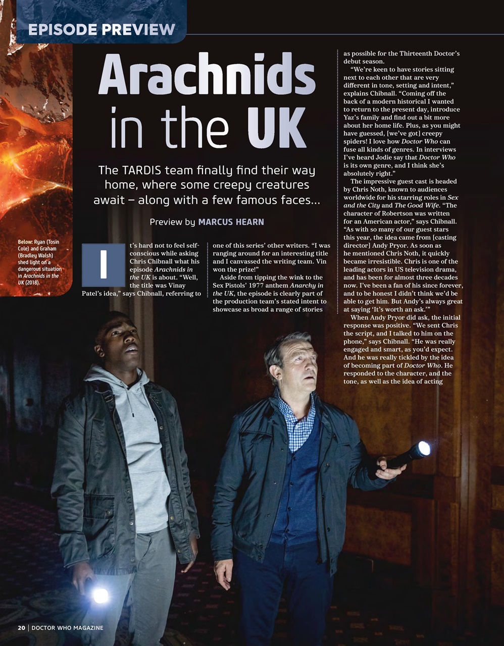 Doctor Who Magazine Preview Pages