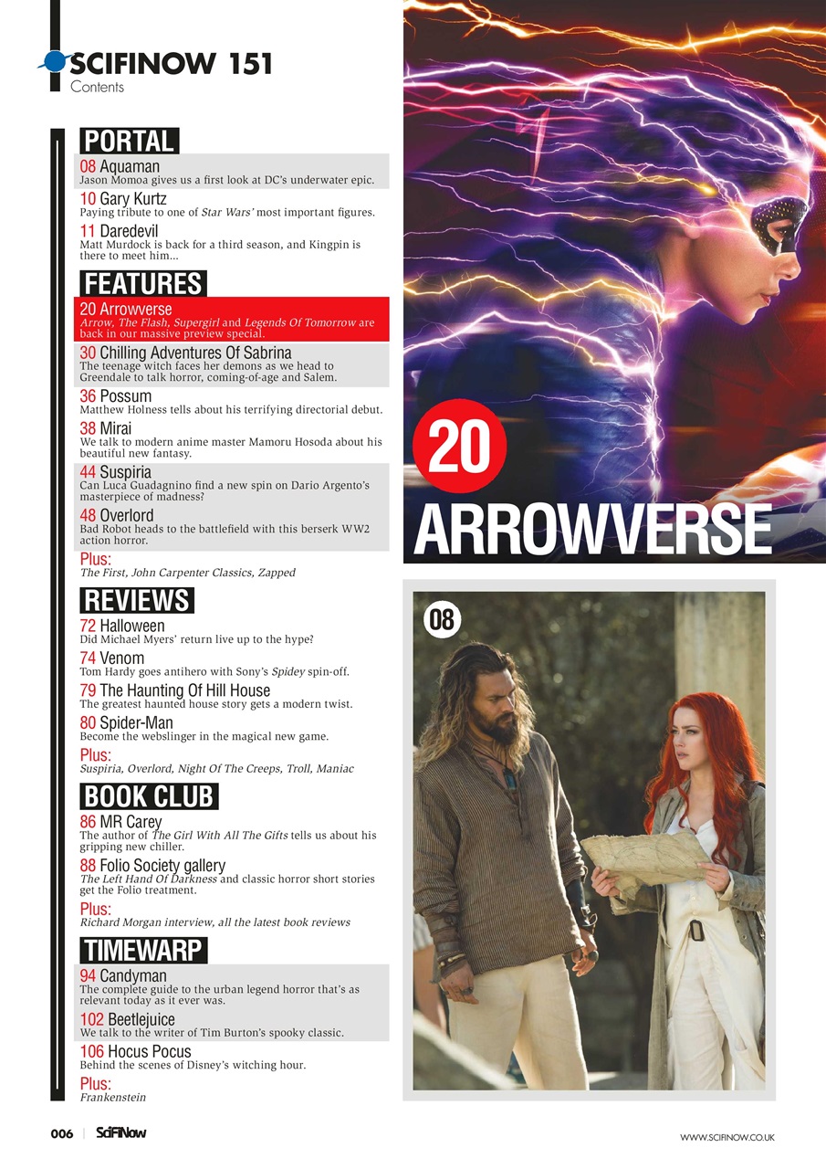 SciFiNow Preview Pages