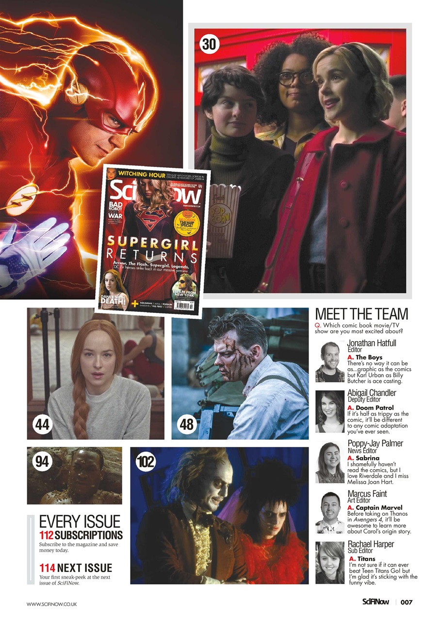 SciFiNow Preview Pages