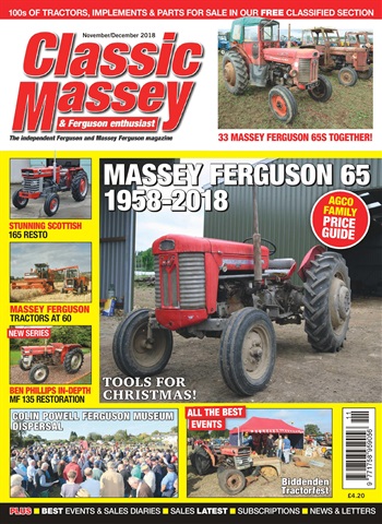 Classic Massey issue Nov/Dec 2018