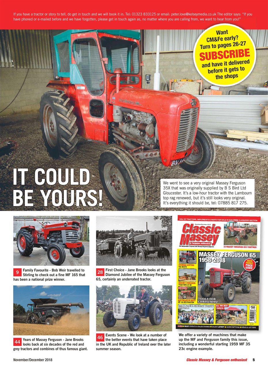 Classic Massey Preview Pages