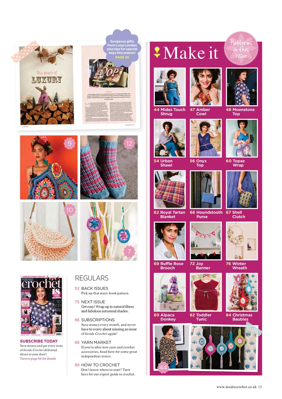 Inside Crochet Preview Pages