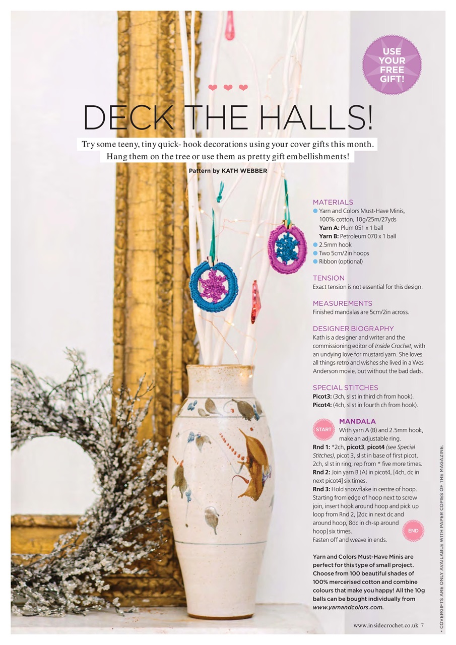 Inside Crochet Preview Pages