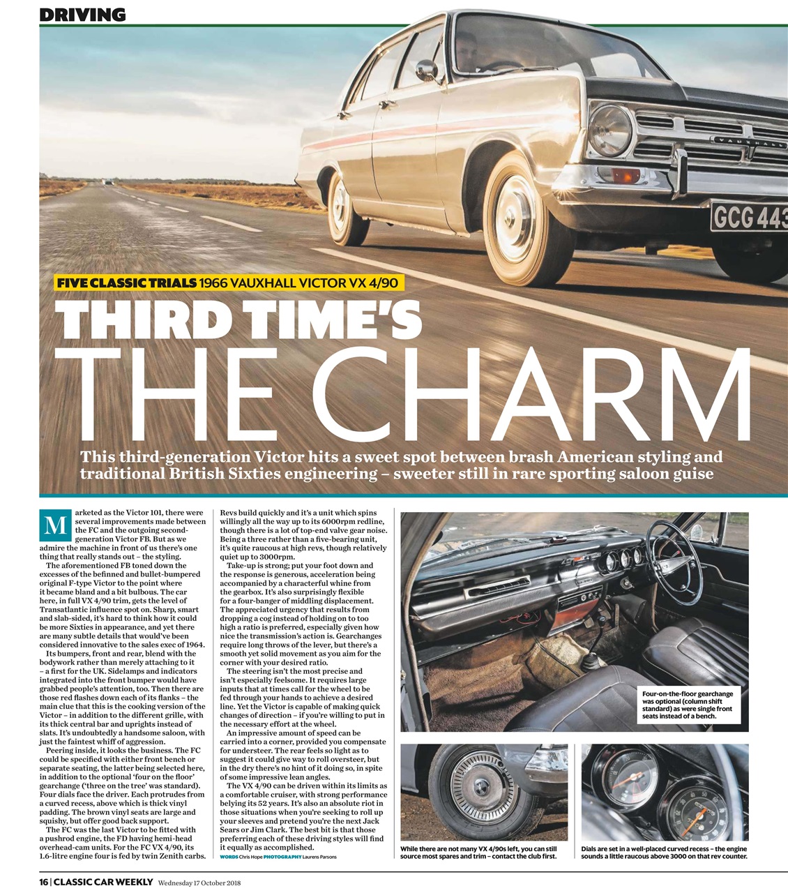 Classic Car Weekly Preview Pages