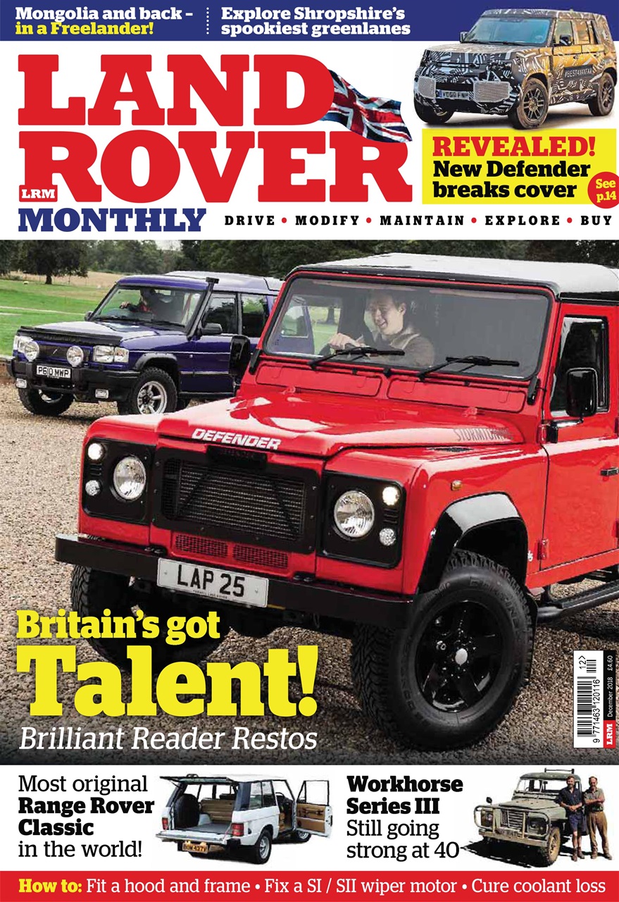 Land Rover Monthly Preview Pages
