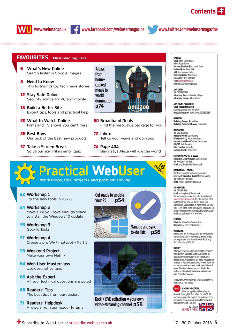 Webuser Preview Pages