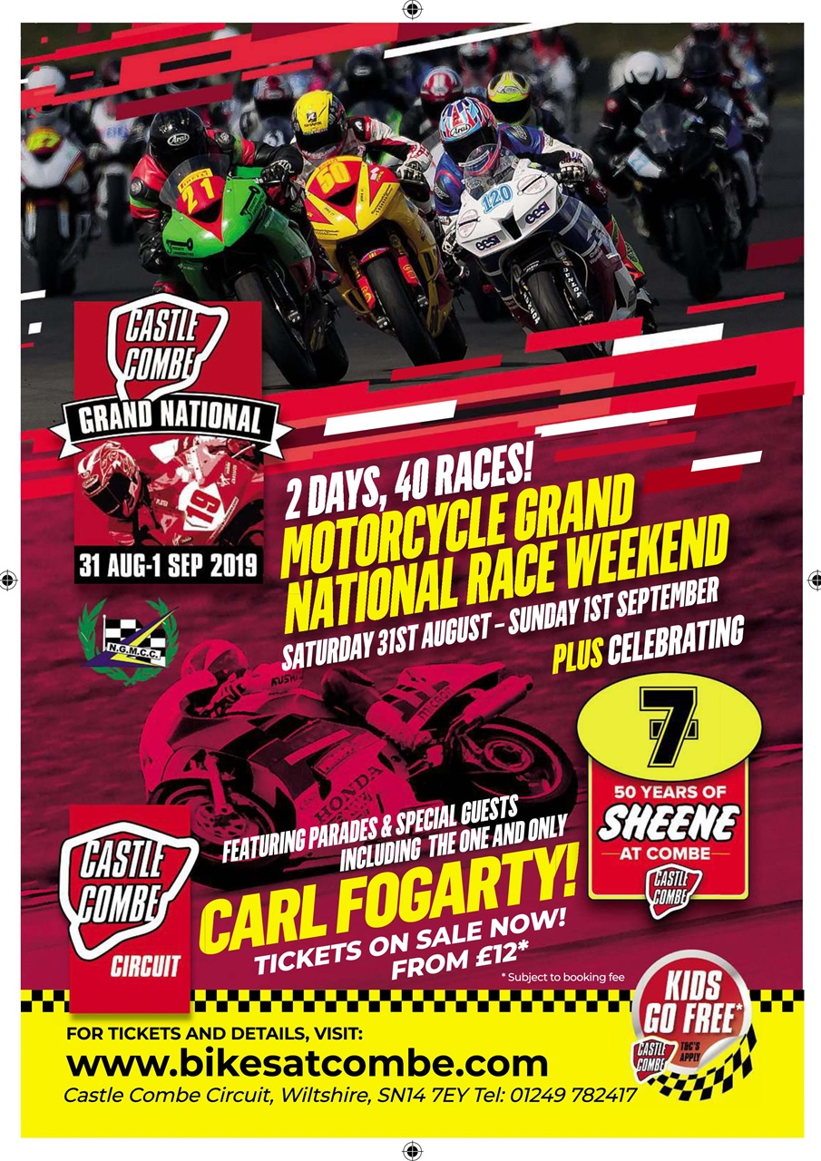 Classic Racer Preview Pages