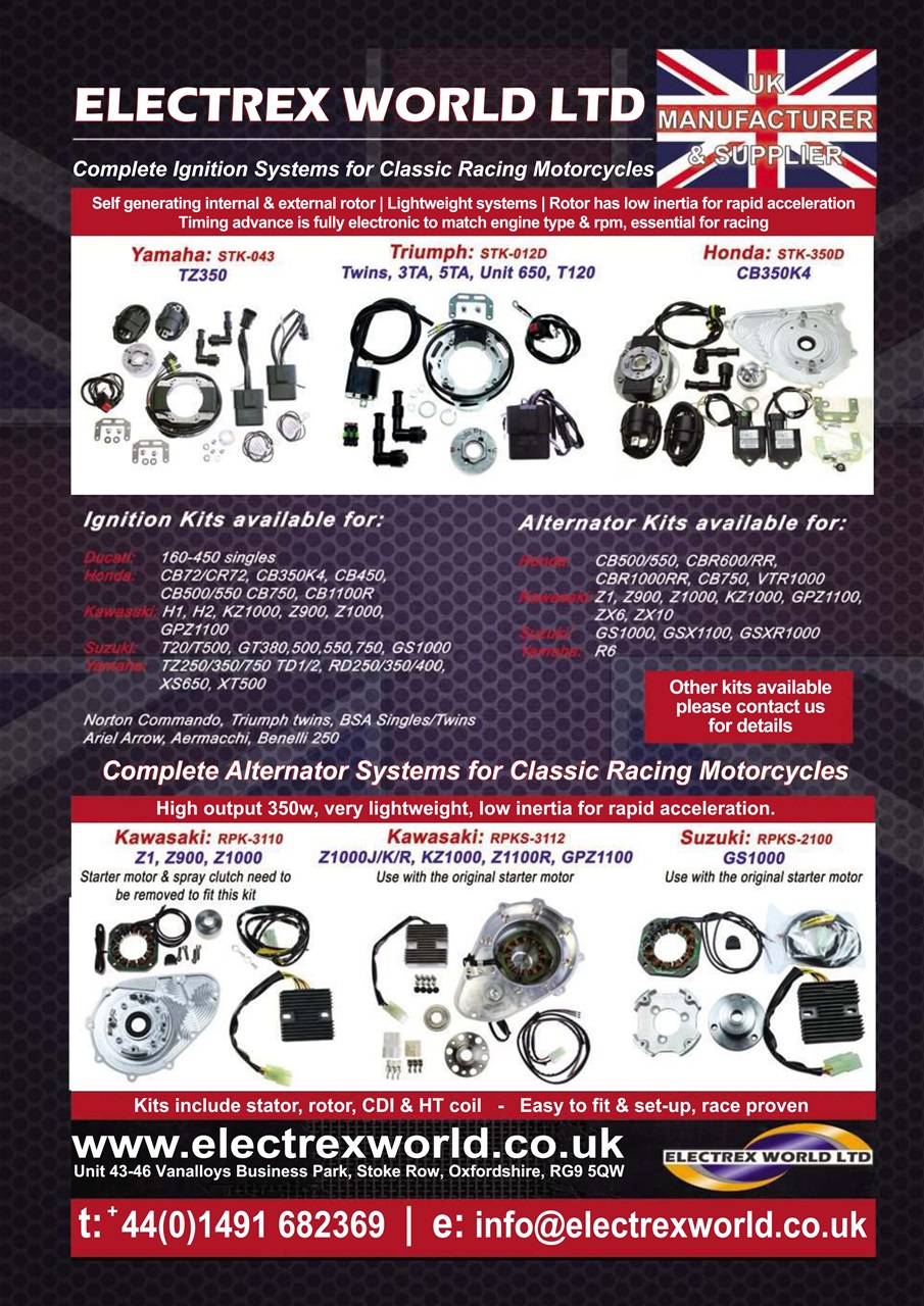 Classic Racer Preview Pages