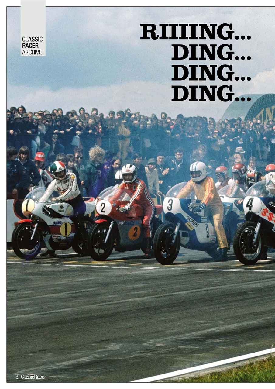 Classic Racer Preview Pages