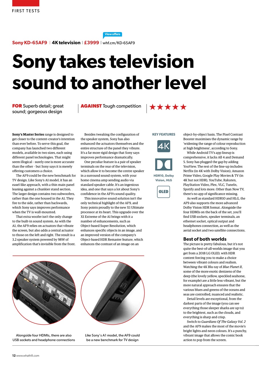 What HiFi Preview Pages