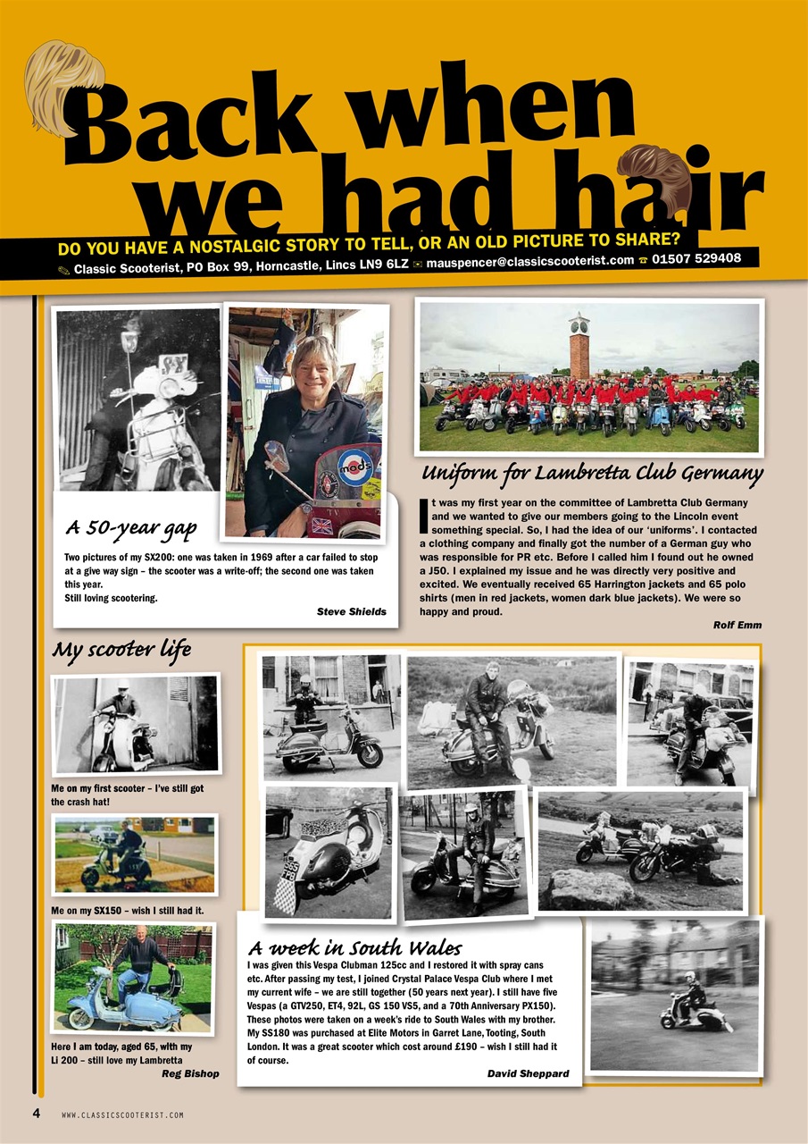 Classic Scooterist Preview Pages