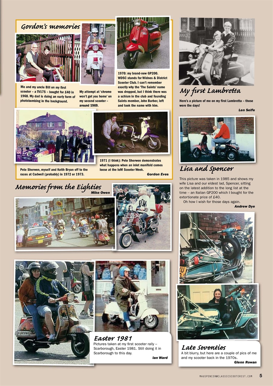 Classic Scooterist Preview Pages