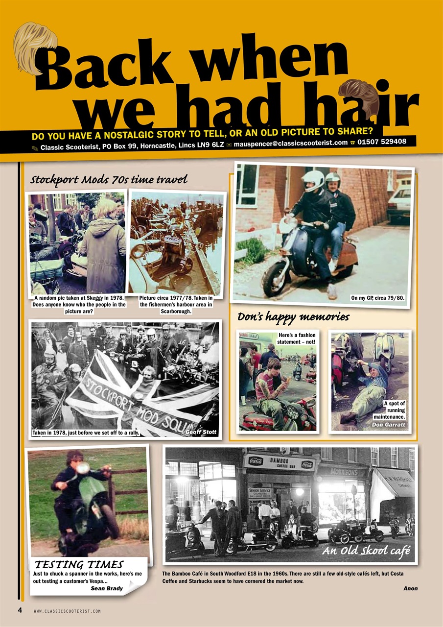 Classic Scooterist Preview Pages