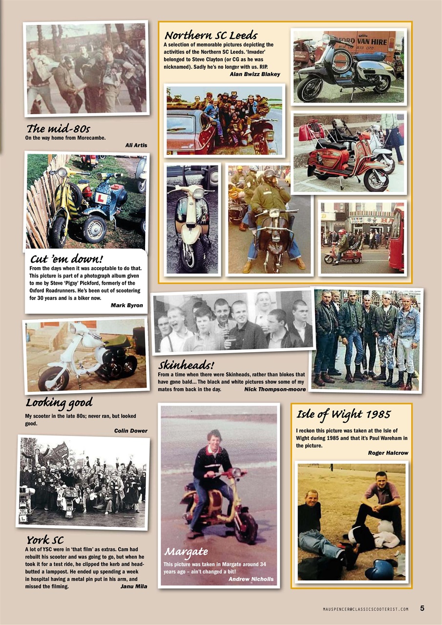 Classic Scooterist Preview Pages