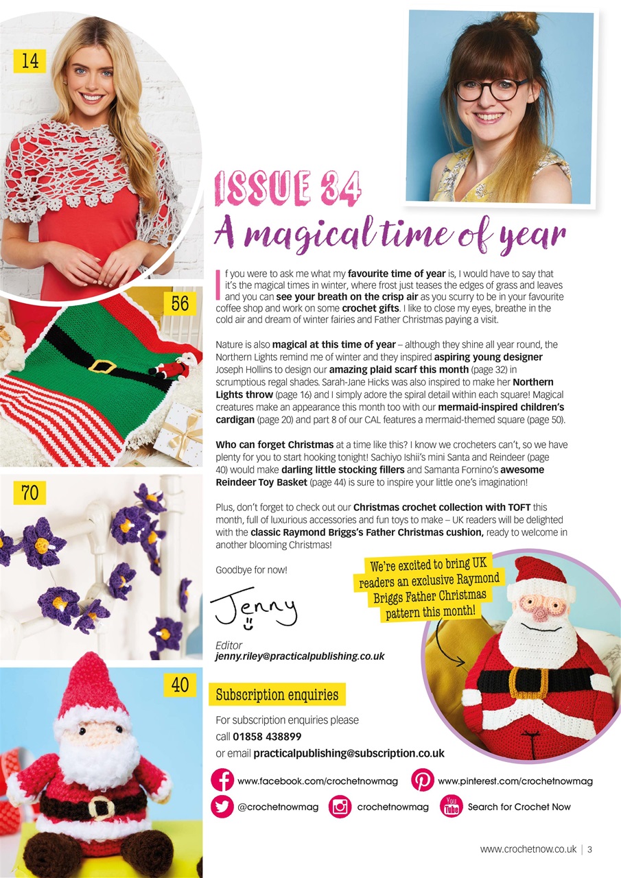 Crochet Now Magazine Preview Pages