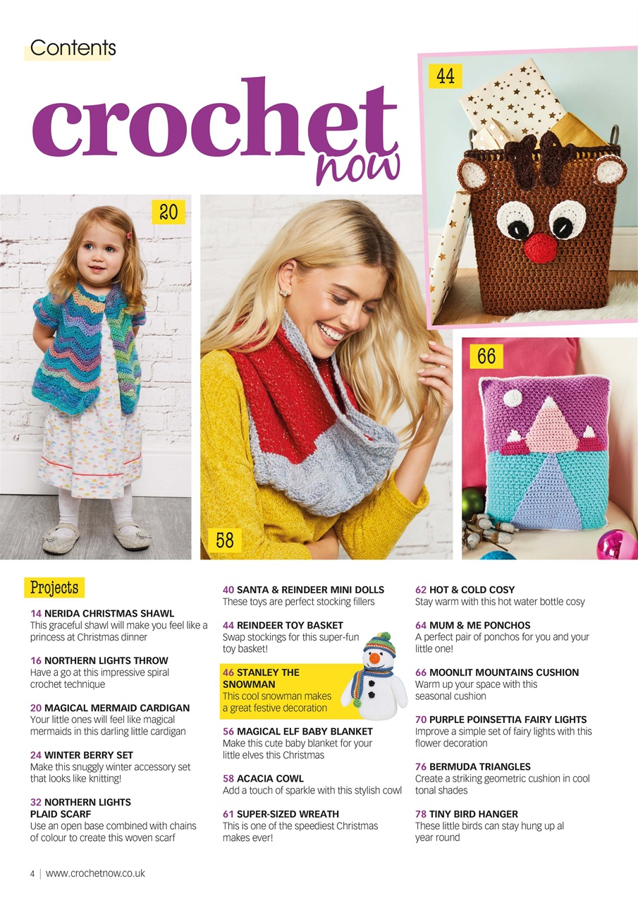 Crochet Now Magazine Preview Pages