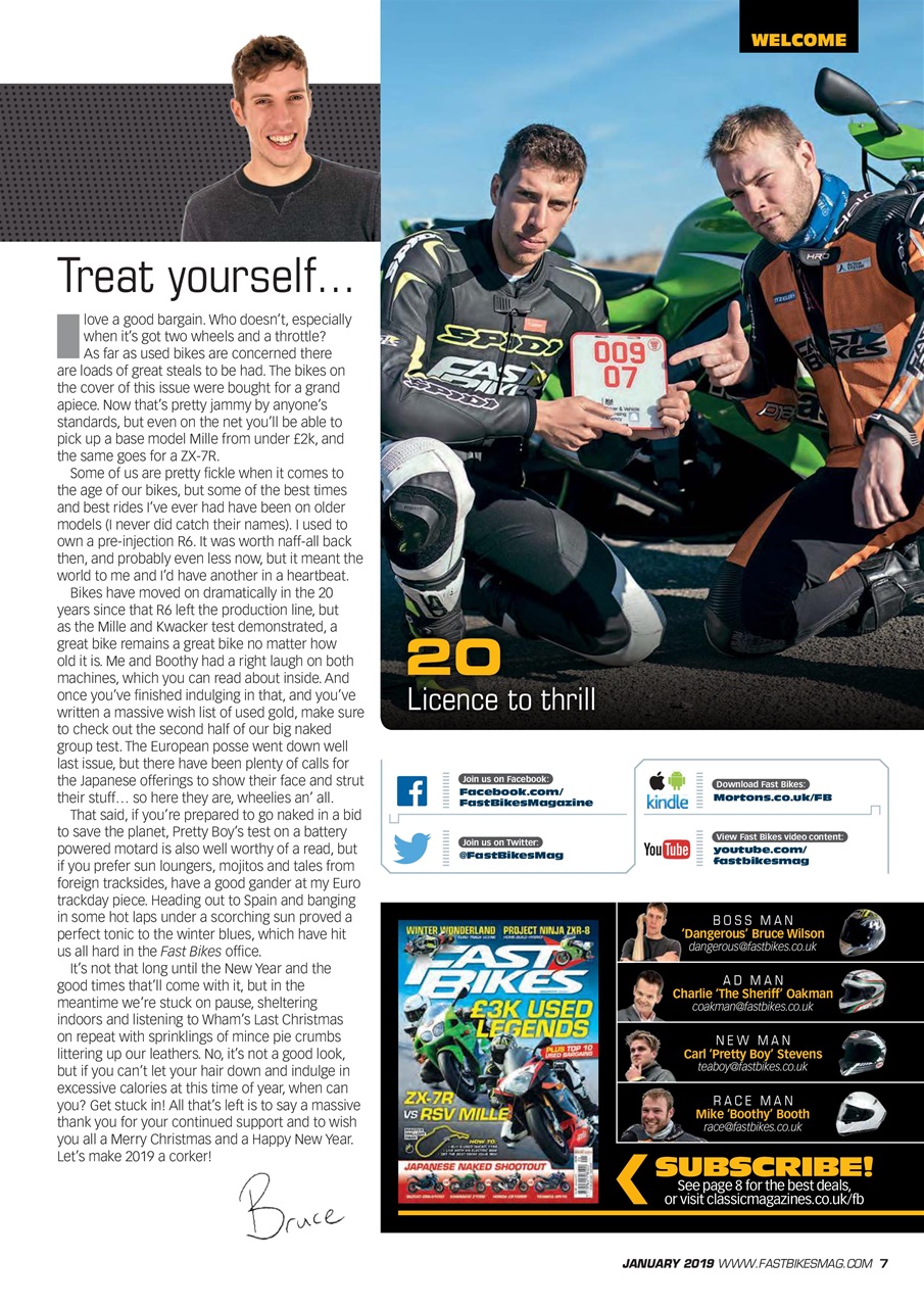Fast Bikes Preview Pages