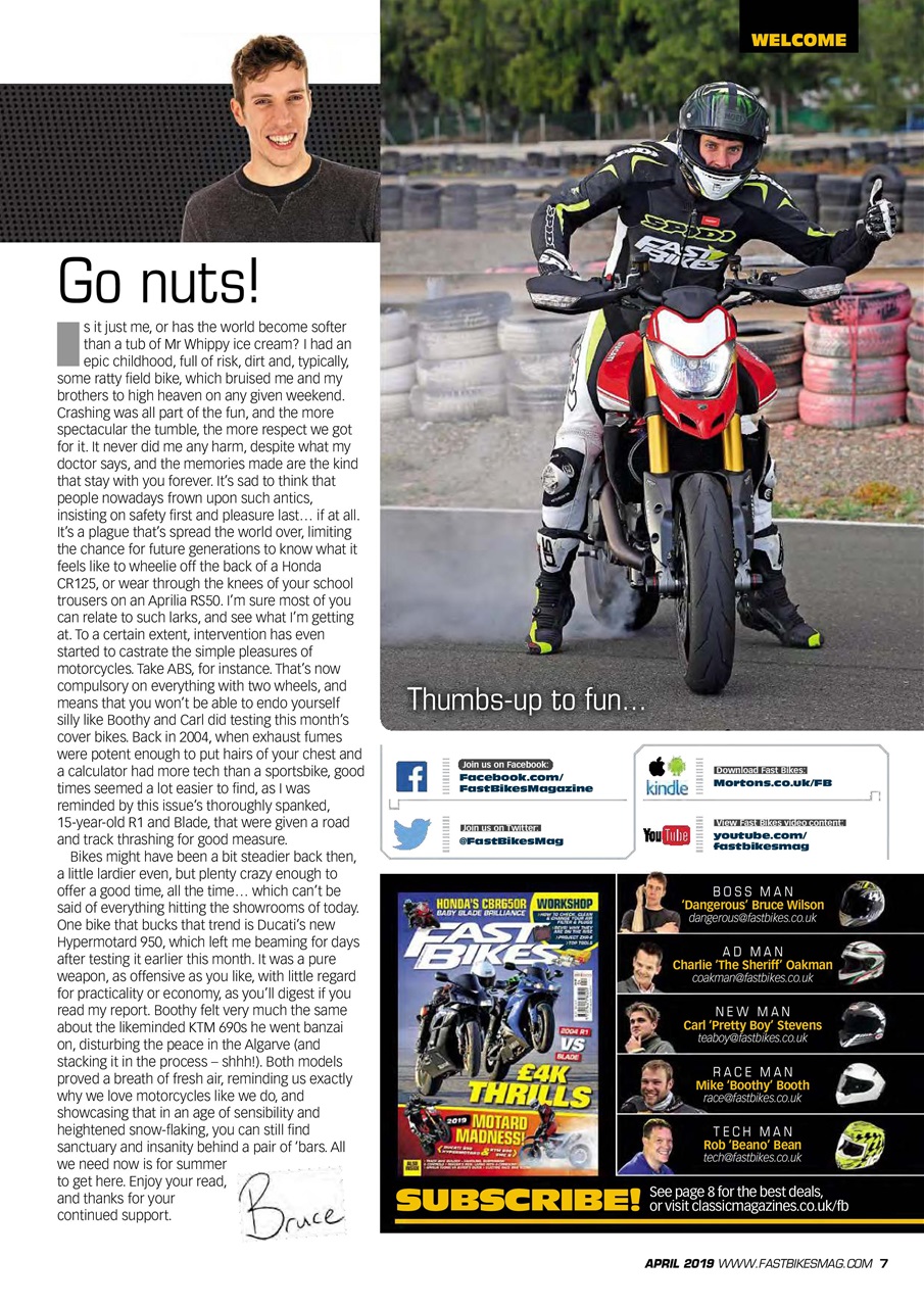 Fast Bikes Preview Pages