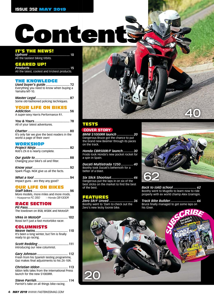 Fast Bikes Preview Pages