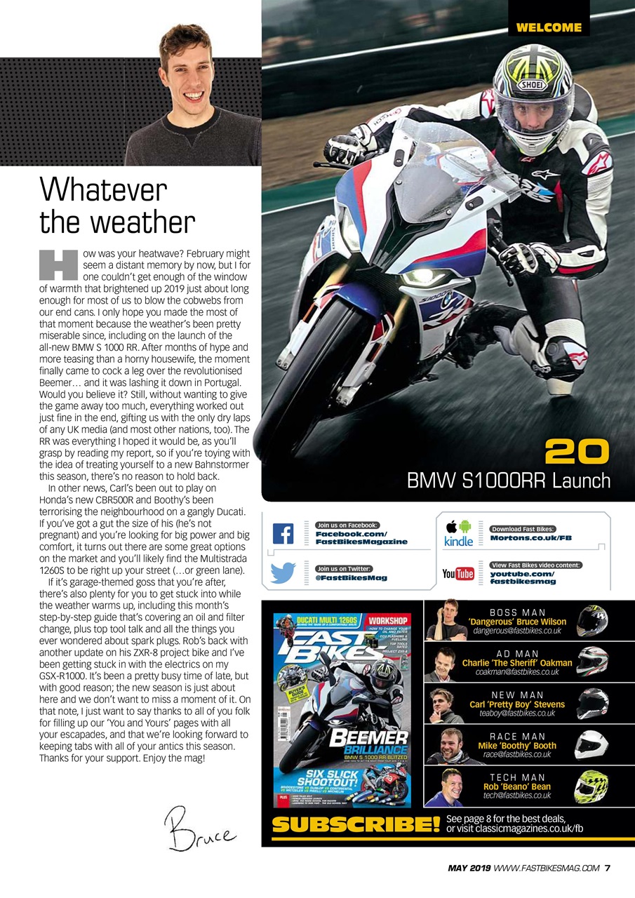 Fast Bikes Preview Pages