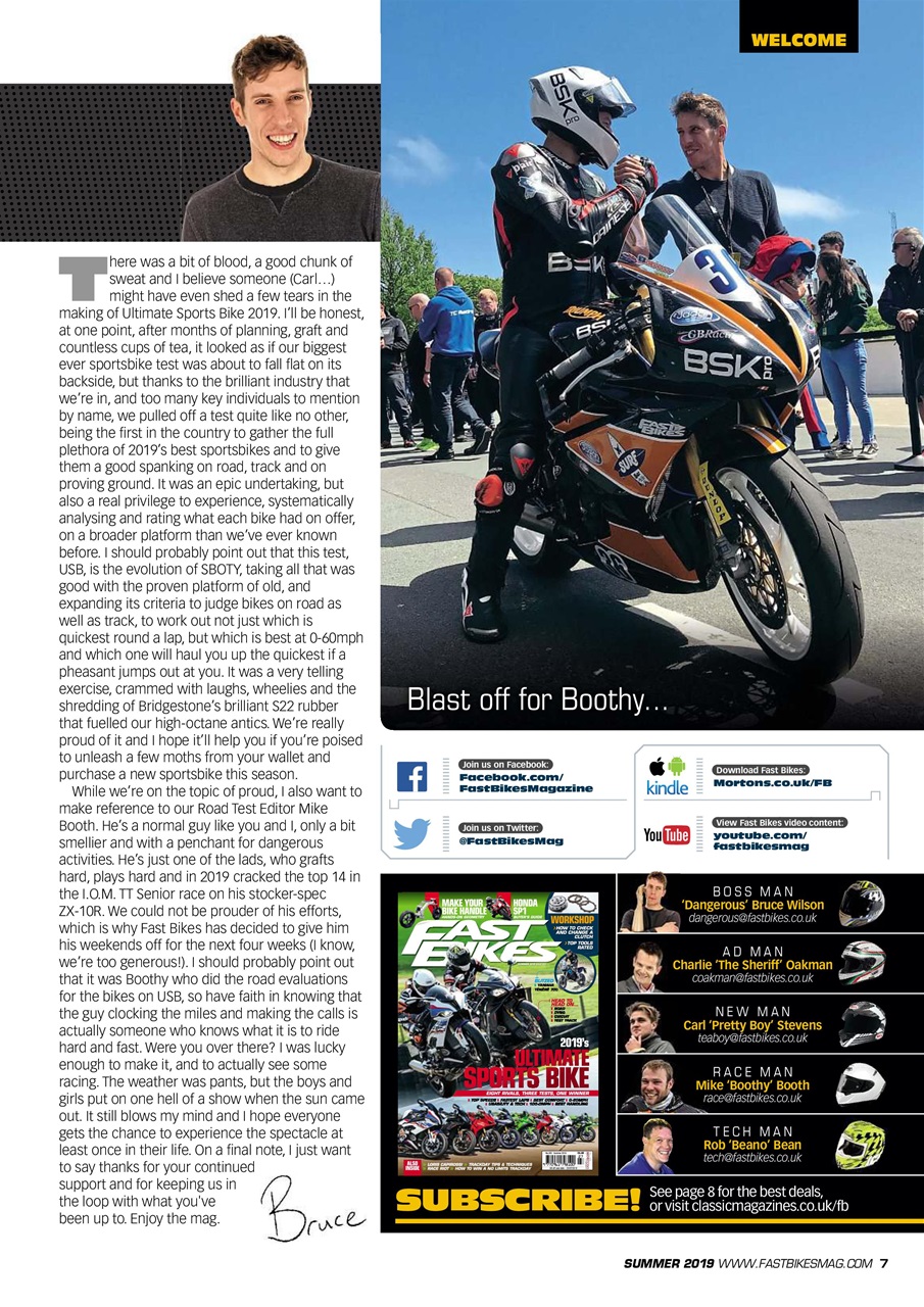 Fast Bikes Preview Pages