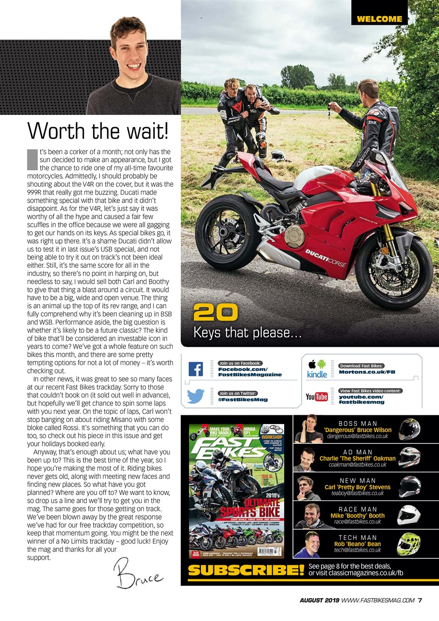 Fast Bikes Preview Pages