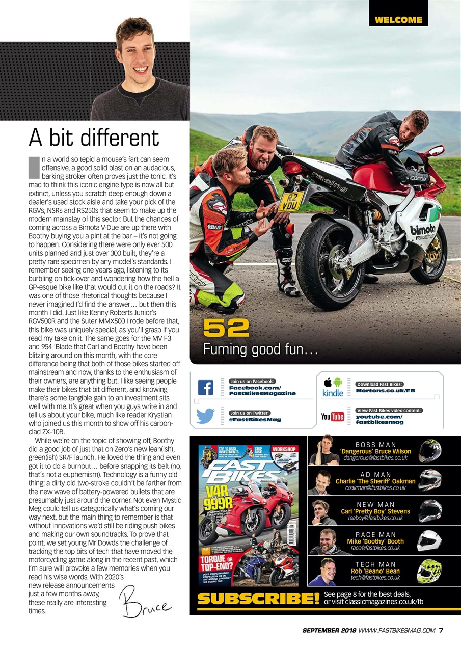 Fast Bikes Preview Pages