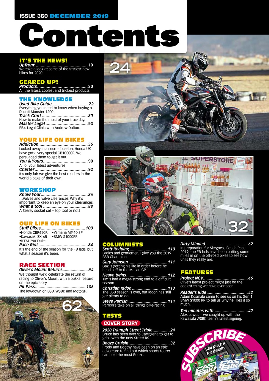 Fast Bikes Preview Pages