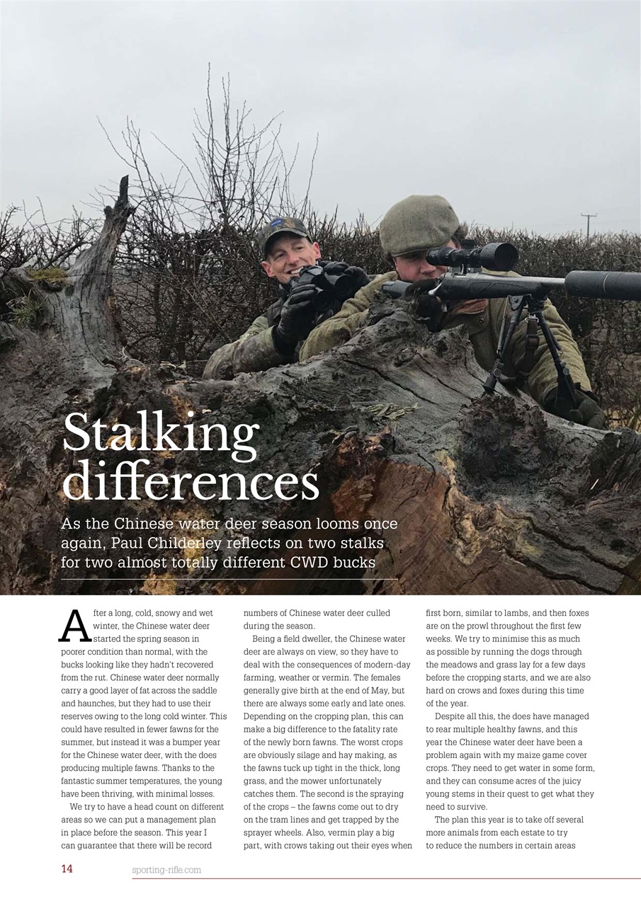 Sporting Rifle Preview Pages