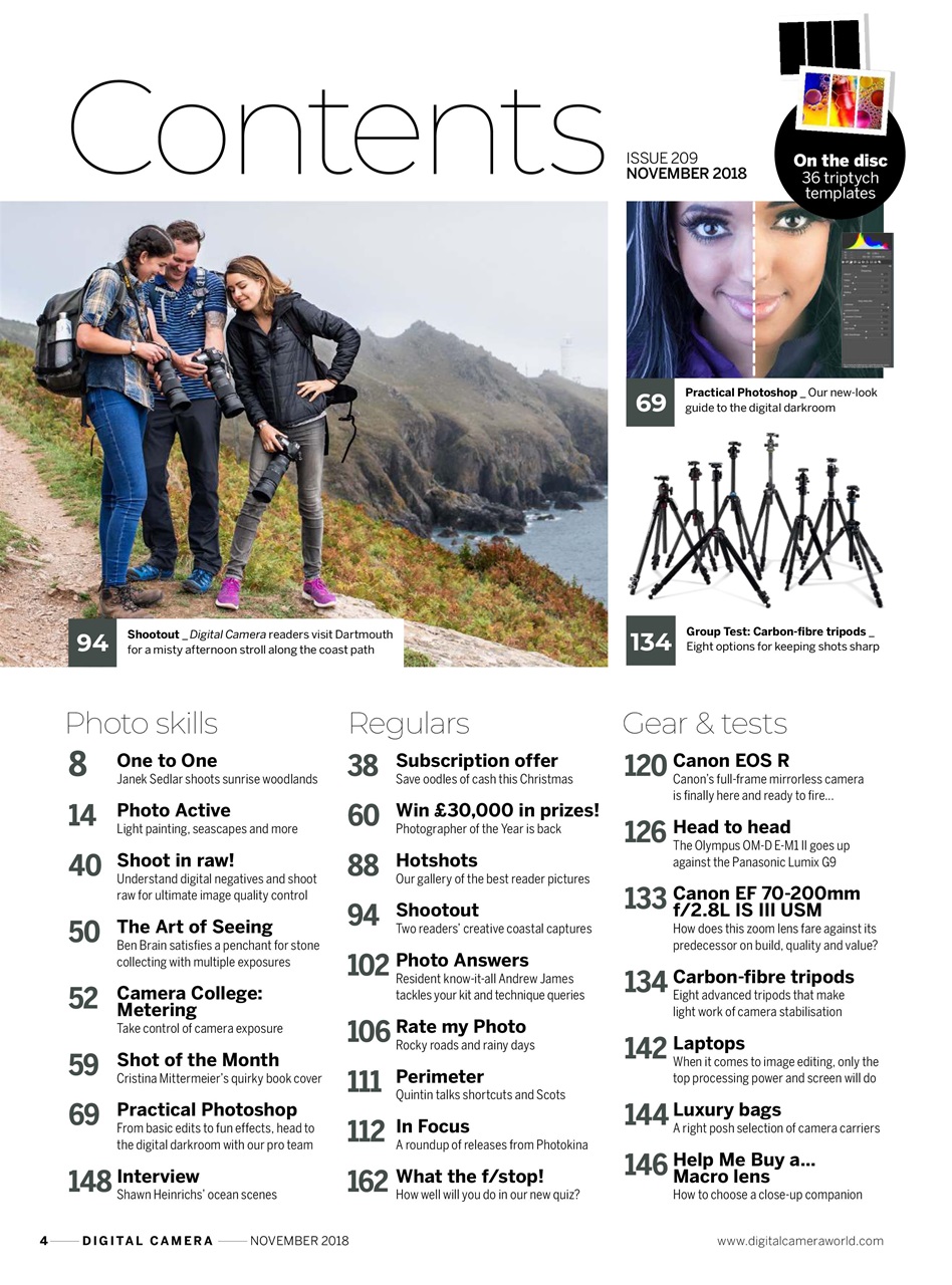 Digital Camera Magazine Preview Pages