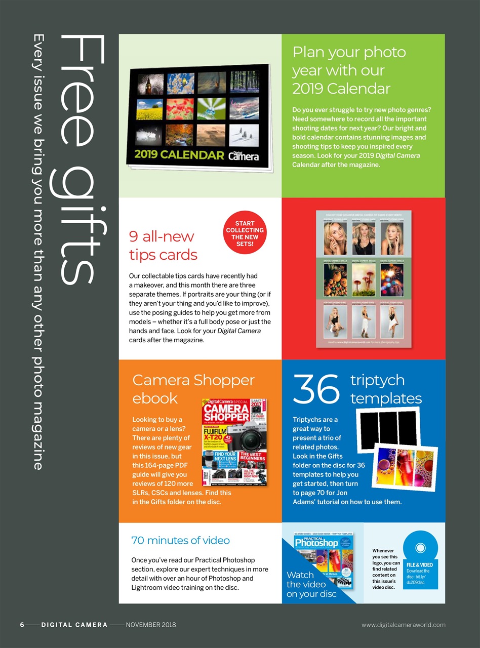 Digital Camera Magazine Preview Pages