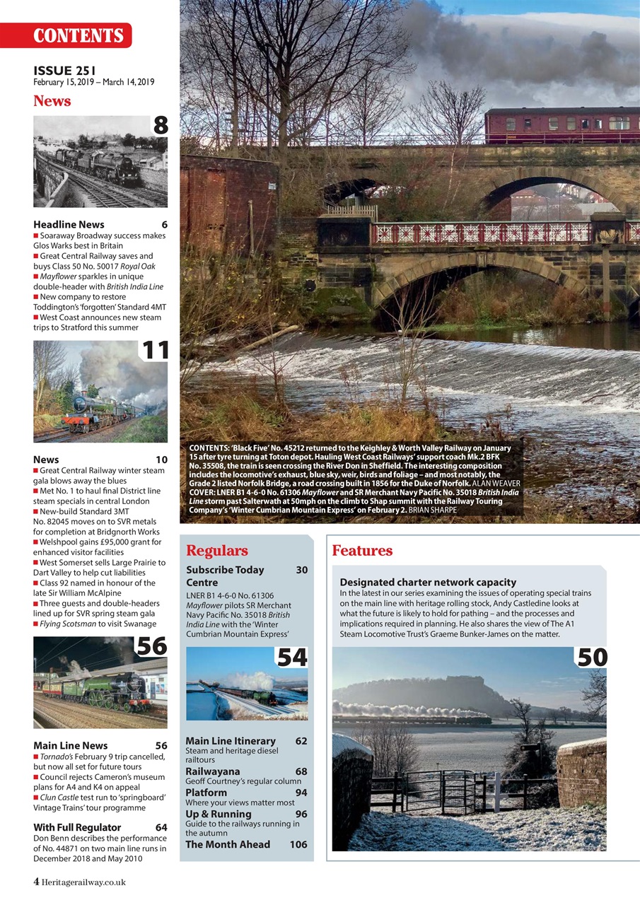 Heritage Railway Preview Pages