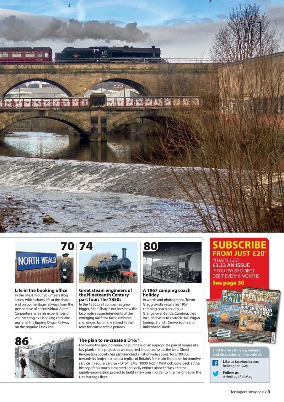 Heritage Railway Preview Pages