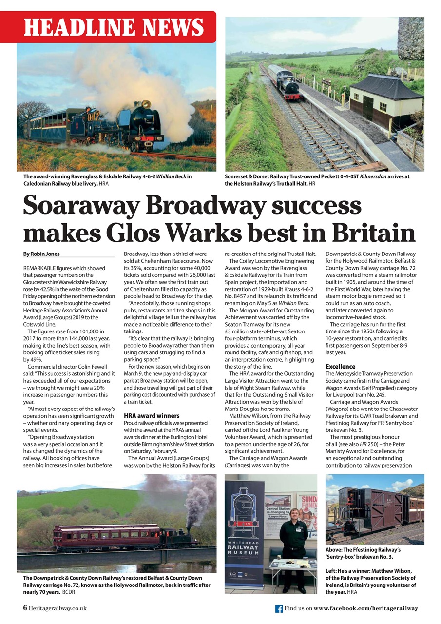 Heritage Railway Preview Pages