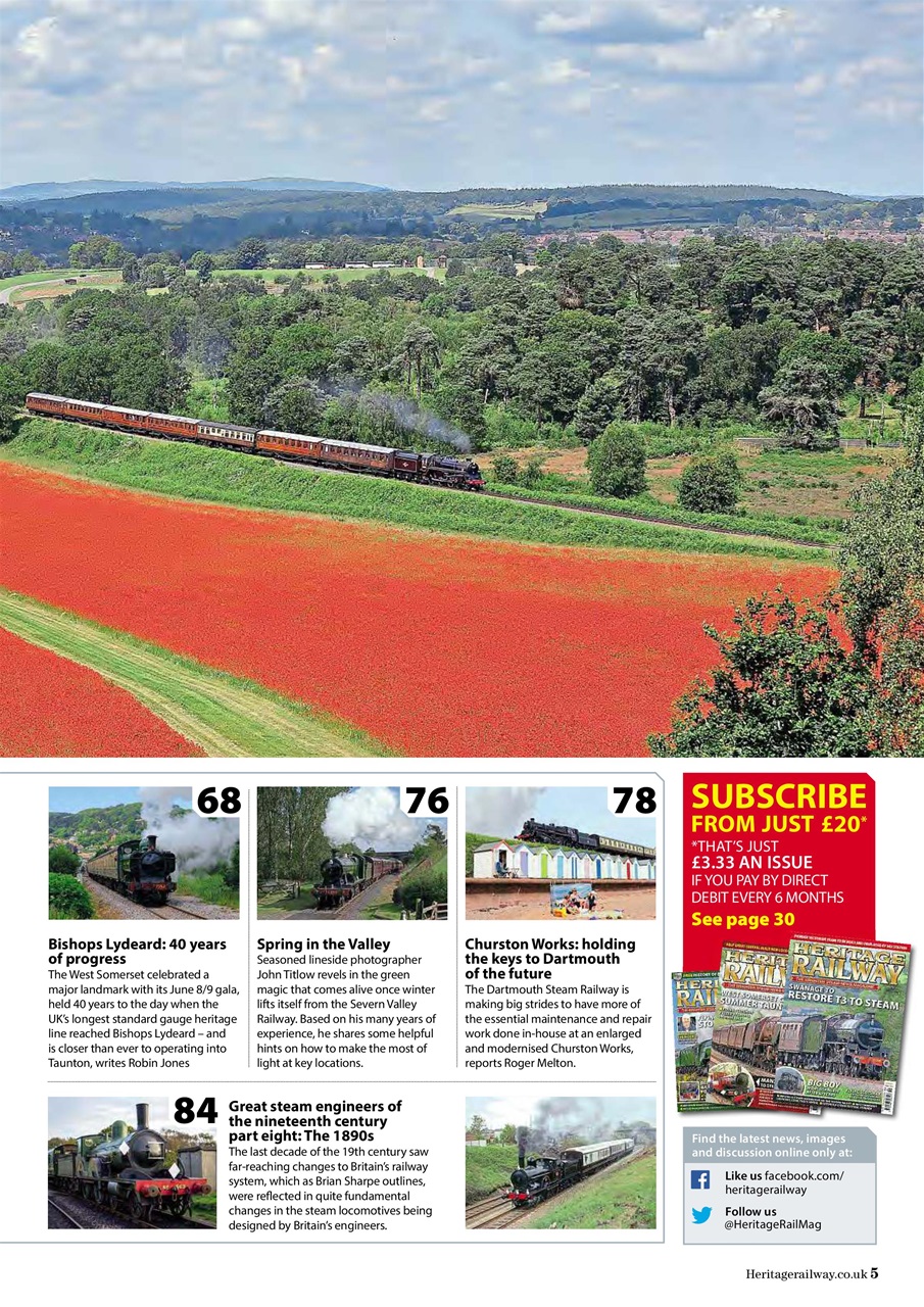 Heritage Railway Preview Pages