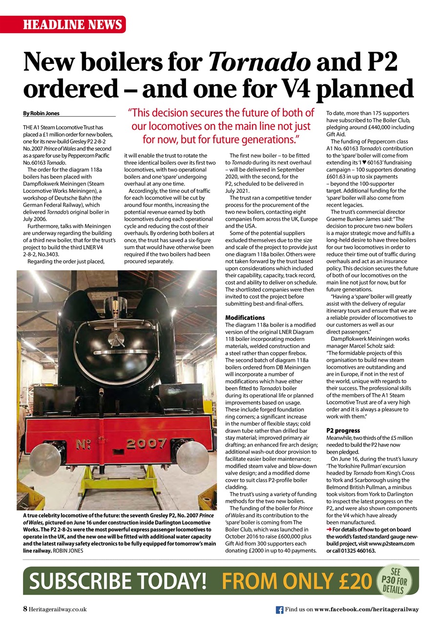 Heritage Railway Preview Pages