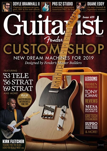 Guitarist issue November 2018