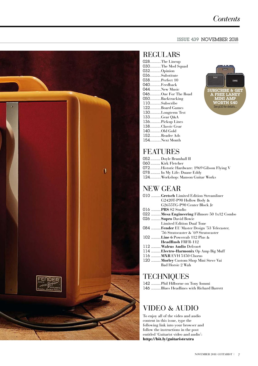 Guitarist Preview Pages