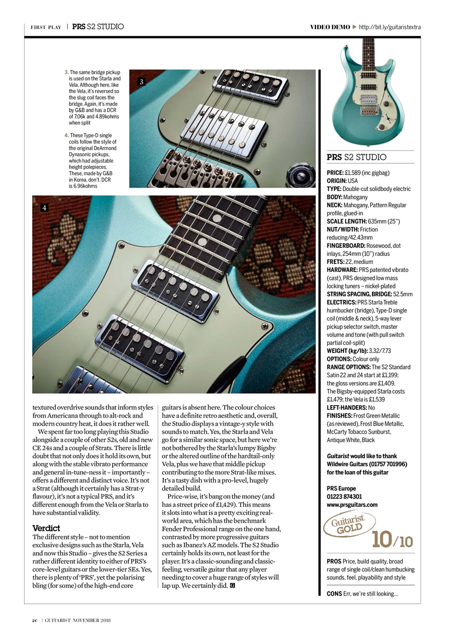 Guitarist Preview Pages