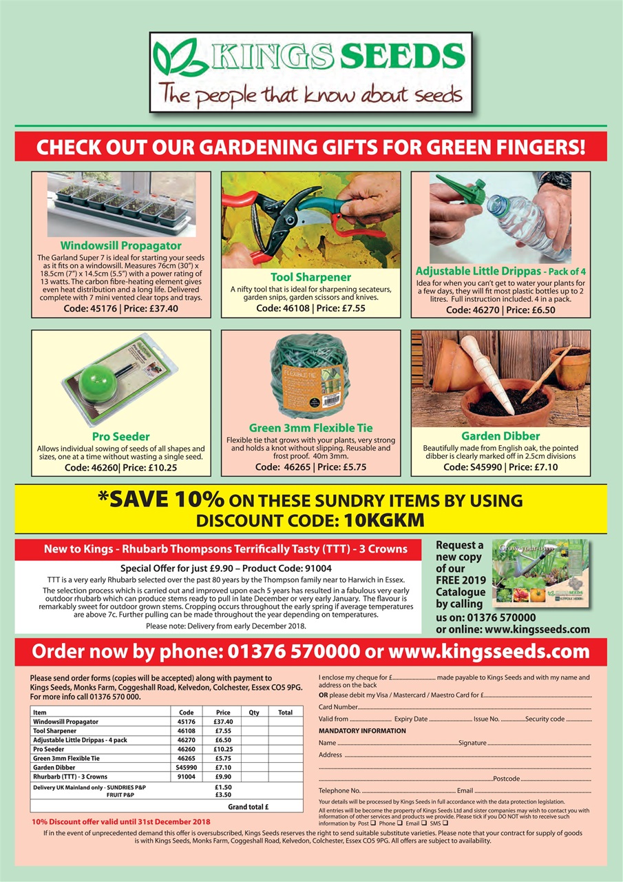 Kitchen Garden Magazine Preview Pages