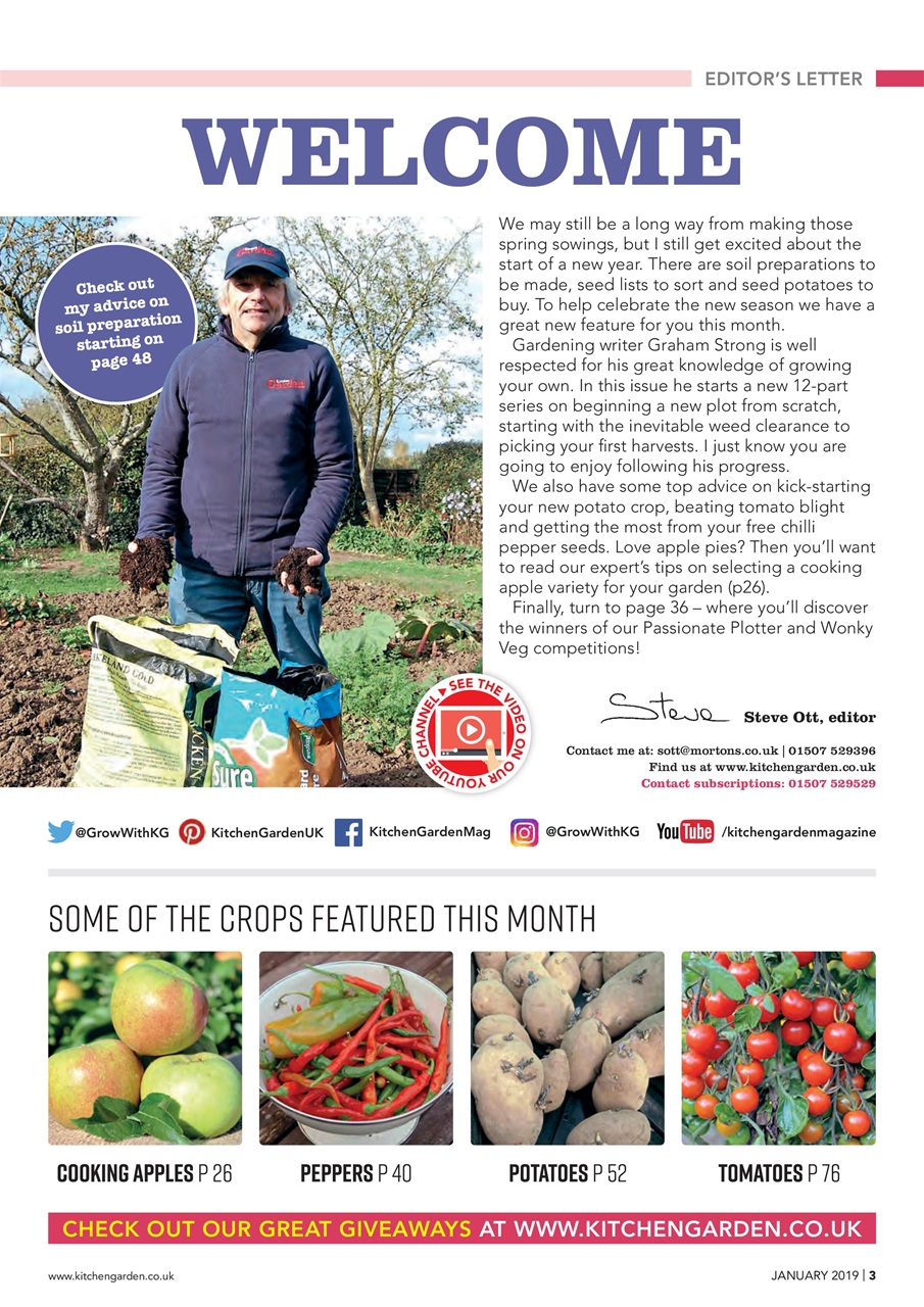 Kitchen Garden Magazine Preview Pages