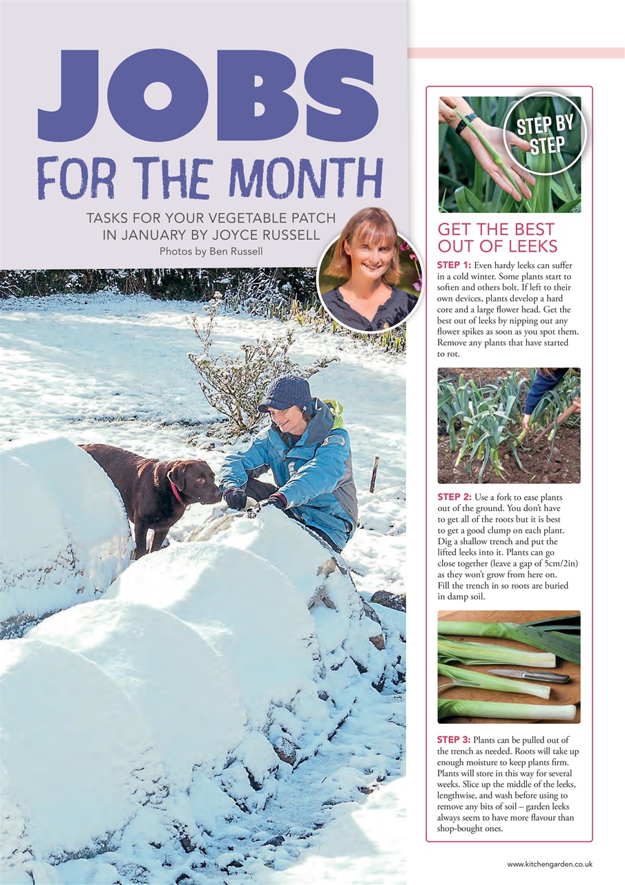 Kitchen Garden Magazine Preview Pages