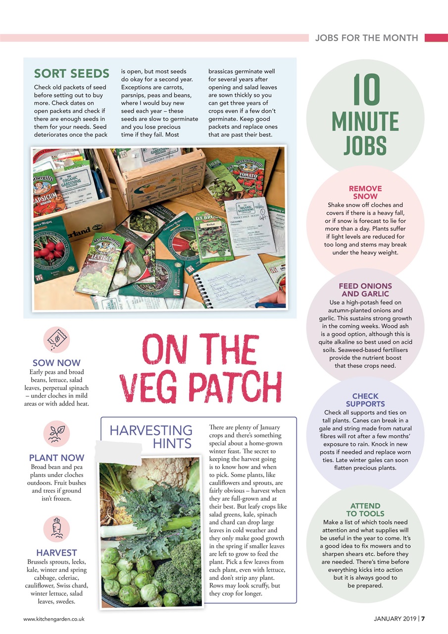 Kitchen Garden Magazine Preview Pages