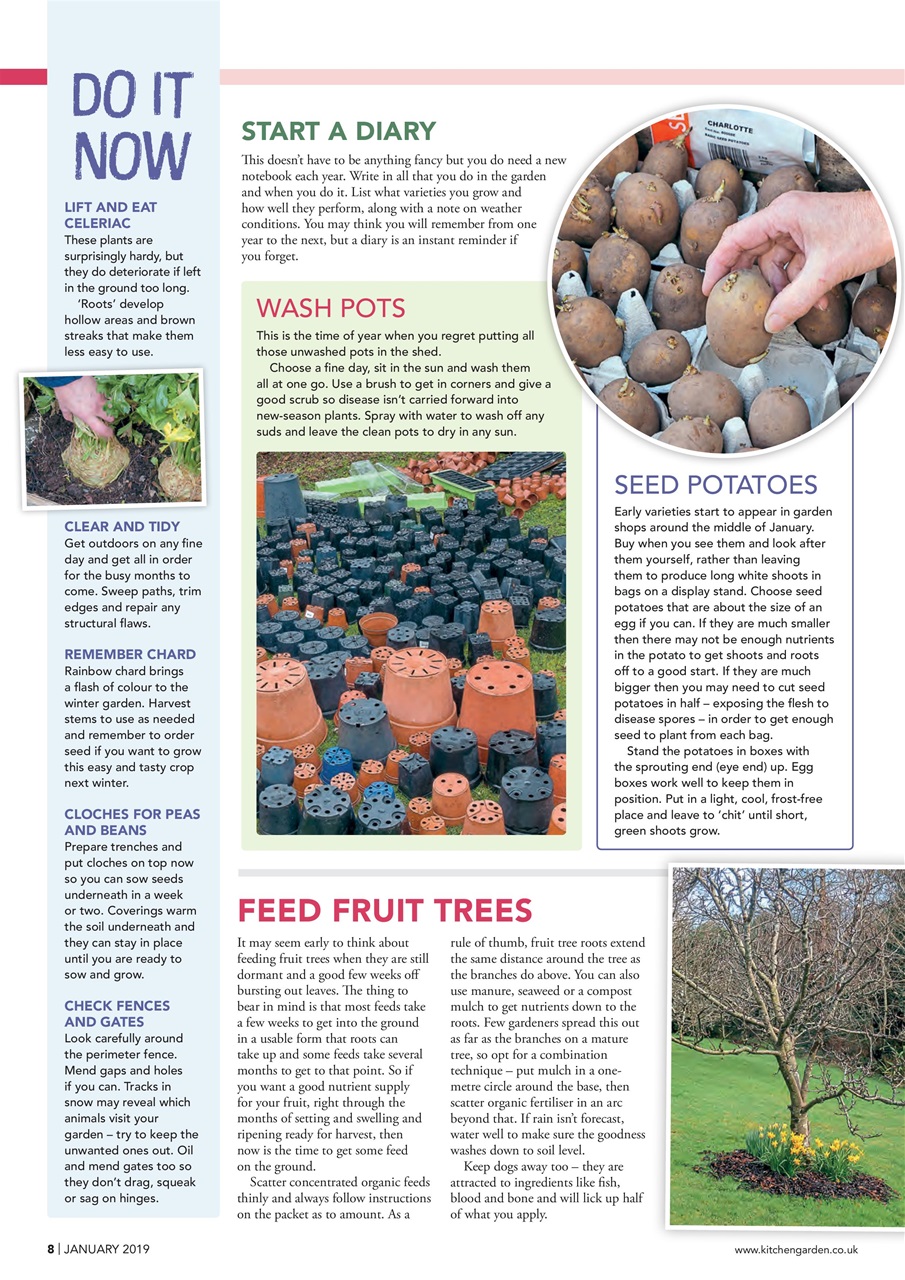 Kitchen Garden Magazine Preview Pages
