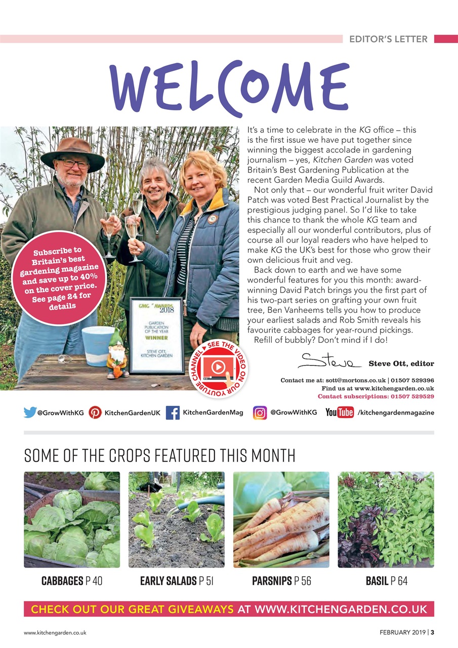 Kitchen Garden Magazine Preview Pages