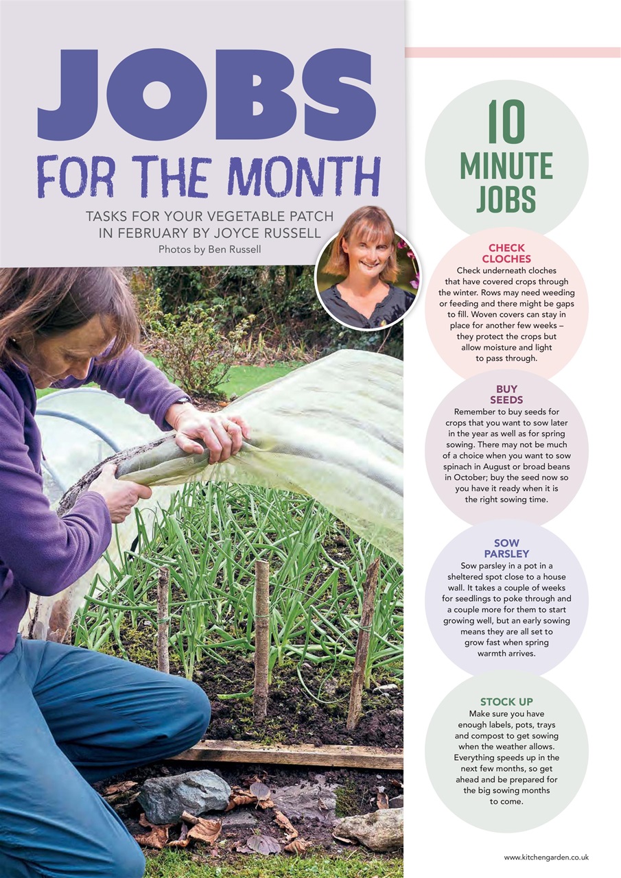 Kitchen Garden Magazine Preview Pages